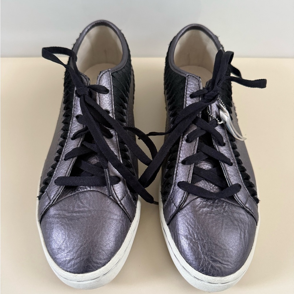 Alexander McQueen x Puma Metallic Sneakers, Size 8